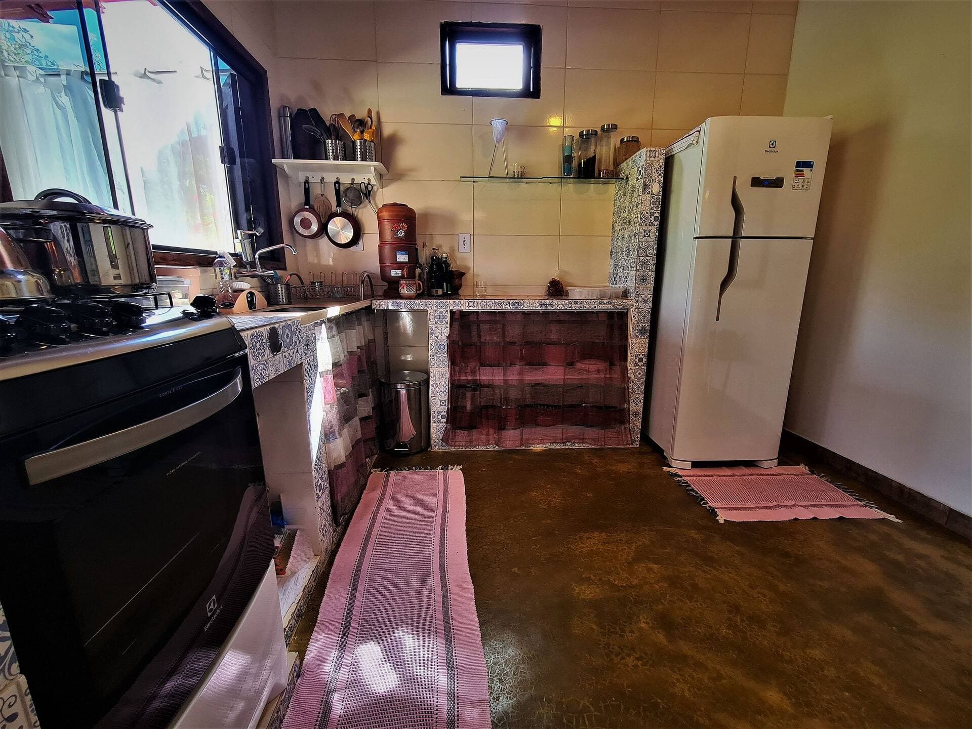 Bancada e pia da cozinha